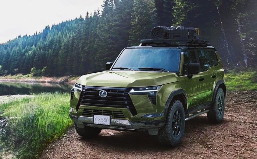 2024 Lexus Gx 550 Overtrail Nori Green Sophi Elisabet